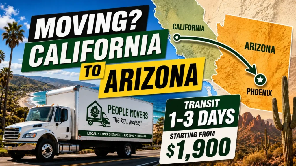 moving california to arizona
