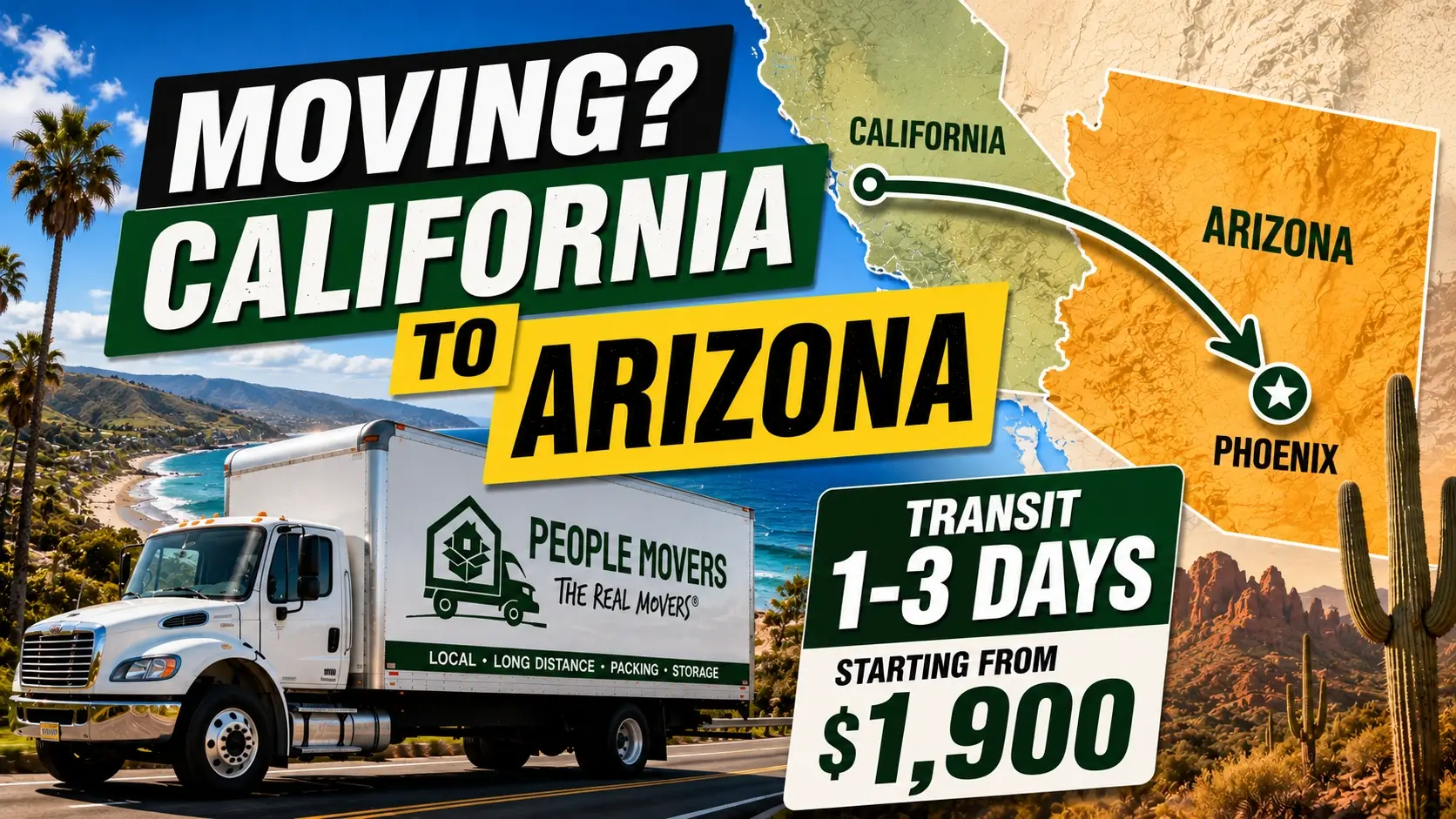 moving california to arizona